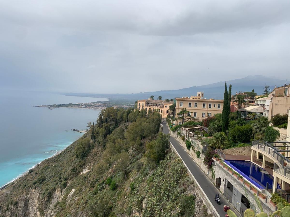 Panoramic Taormina Bay View Leilighet Eksteriør bilde