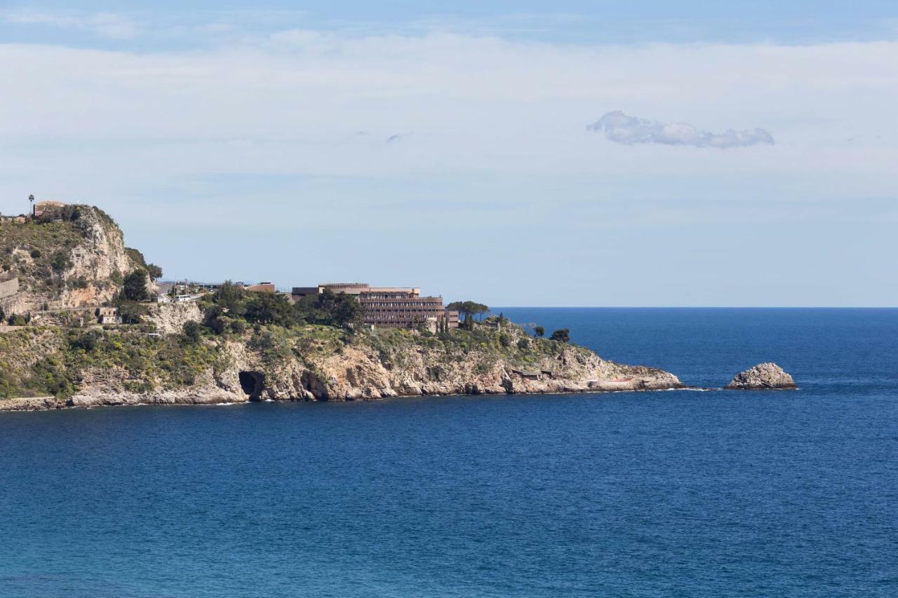 Panoramic Taormina Bay View Leilighet Eksteriør bilde